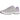 Nike P-6000 Lilac Bloom baskets vue en angle avec empeigne en textile violet, renforts blancs et design rayé caractéristique