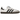 Adidas Samba Cloud White Core Black baskets vue latérale avec tige en cuir blanc, bandes noires, bout en daim et semelle en gomme classique