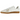Adidas BW Army Footwear White baskets vue latérale avec tige en cuir blanc, embout en daim gris et semelle en gomme marron