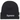 Supreme New Era Box Logo Beanie FW25 Black baskets vue de face en noir classique avec le logo brodé sur le bord retourné