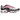Nike Air Max Plus Pure Platinum Black White University Red baskets vue latérale avec empeigne en mesh dégradé, détails noirs et unités Air visibles