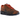 Nike Air Max 90 Mars Landing baskets vue latérale avec motif cratère, coloris rouge orange éclatant et semelle noire dotée de l'unité Air visible