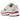 Nike P-6000 Phantom Dragon Red baskets vue latérale avec empeigne en mesh, superpositions en cuir beige, détails rouges et semelle blanche