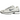 Nike P-6000 Obsidian Summit White baskets vue latérale avec superpositions bleu marine, empeigne en mesh blanc et laçage.