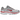 Nike P-6000 Metallic Silver Gym Red baskets vue latérale avec empeigne en mesh argenté, détails rouges et semelle intermédiaire blanche