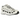 Nike P-6000 Sail Wolf Grey baskets en vue latérale avec mesh crème, superpositions en cuir gris, semelle blanche et style running rétro.