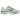 Nike P-6000 Spring Green baskets en vue angulaire avec mesh blanc, superpositions argentées et détails verts distinctifs sur la semelle.