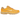 Nike P-6000 University Gold baskets en vue latérale avec une empeigne en mesh blanc, des accents dorés et le logo swoosh emblématique