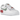 Nike Air Force 1 Shadow Archeo Pink baskets vue latérale avec design superposé, base en cuir blanc, accents roses et semelle plateforme imposante