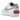 Nike Air Force 1 Shadow Archeo Pink baskets en vue latérale mettant en avant les empiècements en cuir rose et blanc superposés et le double Swoosh