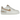Nike Air Force 1 Low Shadow Sail Fossil Light Bone baskets en vue latérale avec détails Swoosh superposés et empeigne en cuir beige.