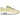 Nike Air Max 1 Lemonade baskets vue latérale avec empeigne en cuir citron, détails réfléchissants et le logo Swoosh vert emblématique