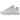 Nike Air Zoom Spiridon Cage 2 White baskets en vue latérale, mettant en avant la tige en mesh blanc, le logo Swoosh iconique et l'unité au talon