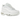 Nike Air Max 95 Recraft Triple White baskets profil latéral blanc avec le design en couches ondulé emblématique, unités Air visibles et lacets