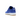 Nike Air Force 1 Low CLOT Blue Silk baskets vue latérale avec motif en soie bleue unique, semelle intermédiaire blanche et gomme