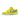 Nike SB Dunk Low Grateful Dead Bears Opti Yellow baskets vue latérale avec empeigne jaune texturée, swoosh bleu et semelle blanche robuste