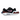 Nike Air Max 1 Swipa baskets en profil. Design avec empeigne aux nuances grises et bleues, motifs distincts, semelle intermédiaire blanche et unité Air.