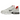 Nike Air Kukini Spiridon Cage 2 Stussy White baskets vue latérale avec empeigne en mesh blanc, empiècements beiges et structure cage caractéristique