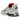 Nike Air Kukini Spiridon Cage 2 Stussy White baskets vue latérale montrant l'empeigne en mesh blanc, les détails beiges et la cage emblématique au talon.