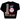 Travis Scott Road to Utopia Las Vegas Crewneck Black baskets vue de face avec imprimé graphique, détails étoilés et logos brodés sur coton noir