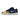 Nike SB Dunk Low Supreme Jewel Swoosh Gold baskets vue en angle avec empeigne en cuir doré, swoosh bijou distinctif et semelle intermédiaire blanche