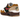 Nike Air Max 1 Susan Missing Link baskets en vue sous angle avec textile multicolore et semelle blanche
