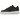Nike Air Force 1 Pixel Black White baskets vue latérale avec empeigne en cuir noir, swoosh découpé et une semelle épaisse d'inspiration pixel