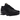 Nike Air Max Plus 3 Leather Black baskets vue latérale avec empeigne en cuir noir, talon distinctif et amorti Air visible dans la semelle