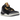 Air Jordan 3 Retro Black Cement Gold baskets vue latérale avec empeigne en cuir noir, motif éléphant, détails dorés et semelle intermédiaire blanche.