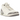 Air Jordan 3 Retro Sail Cement Grey baskets vue latérale avec motif éléphant emblématique, empeigne en cuir blanc, détails gris et semelle