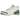 Air Jordan 3 Retro Lucky Green baskets vue latérale avec détails en cuir blanc, accents verts, imprimé éléphant et unité Air visible