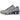 Nike Shox TL Wolf Grey Metallic Silver Blue baskets vue latérale avec mesh gris argent, superpositions plastiques et colonnes Shox amortissantes