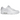 Nike Air Max 90 Recraft Triple White baskets en vue laterale avec une tige entiere en cuir blanc et un amorti Air visible