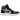 Air Jordan 1 Zoom CMFT Black Light Smoke Grey baskets vue latérale avec détails en cuir noir, panneaux en daim gris et semelle blanche