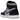 Air Jordan 1 Zoom CMFT Black Light Smoke Grey baskets vue latérale avec détails en daim gris, swoosh noir et semelle intermédiaire blanche