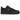 Nike Air Force 1 Low Jewel Black Grey Royal baskets vue latérale avec empeigne noire, détails gris et un Swoosh bijou bleu brillant