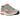 Nike P-6000 Metallic Silver Crimson Blue Fury baskets vue latérale avec empeigne en mesh argenté, détails rouges et semelle blanche