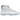 Air Jordan 11 Retro Legend Blue baskets en vue latérale avec empeigne en cuir blanc, détail emblématique en cuir verni et semelle bleu clair.