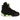 Air Jordan 6 Retro Electric Green baskets profil avec empeigne en nubuck noir, détails vert électrique, unité Air visible et semelle translucide