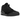 Air Jordan 3 Retro Black Cat baskets en vue latérale avec empeigne en daim noir, imprimé éléphant emblématique et semelle noire assortie.