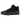 Baskets Air Jordan 3 Retro Black Cat vue de côté, mettant en avant une tige en daim noir, l'imprimé éléphant emblématique et une semelle noire.