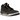 Air Jordan 3 Retro Fear Pack (2023) baskets en vue latérale avec une empeigne en daim foncé, l'imprimé éléphant et détails orange