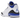 Air Jordan 3 Retro Racer Blue baskets vue latérale avec empeigne en cuir blanc, imprimé éléphant emblématique et accents bleus sur les œillets et la semelle.