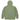 Corteiz Storm Jacket Khaki baskets vue de face, présentant le design kaki robuste avec capuche, poches zippées et un logo distinct sur la poitrine.