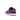 Baskets Nike Dunk Low Plum vue de profil, en daim violet et rouge bordeaux, dotées de lacets blancs et d'une semelle intermédiaire blanche