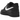 Nike Air Force 1 Low Supreme Black White baskets vue latérale avec empeigne en cuir noir, semelle blanche et petit logo Supreme rouge au talon