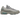 Nike Air Max 95 Retro Logo Grey Aqua baskets profil, avec empeigne en textile et daim gris, détails turquoise et unité Air visible dans la semelle