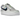 Nike Air Force 1 Low Shadow 8 Bit Barely Green baskets vue latérale avec empeigne en cuir vert pastel, swoosh superposé et semelle épaisse blanche
