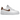 Nike Air Force 1 Low Pixel SE White Leopard baskets en vue latérale avec empeigne blanche, semelle déconstruite et swoosh léopard