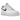 Nike Air Force 1 Low Pixel SE White Leopard baskets en vue latérale avec empeigne blanche, Swoosh découpé et une semelle robuste au design moderne.